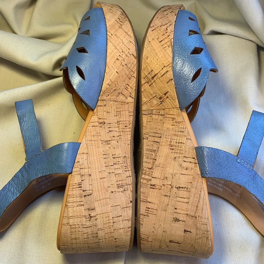 Korks by Kork-Ease almost NEW leather platforms